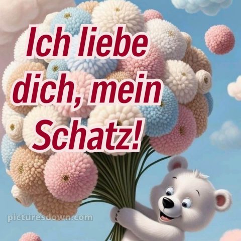 Ich liebe dich mein schatz bilder kostenlos bild Bär kostenlos