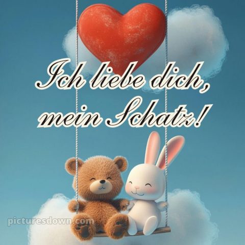 Ich liebe dich mein schatz bilder kostenlos bild Wolke kostenlos