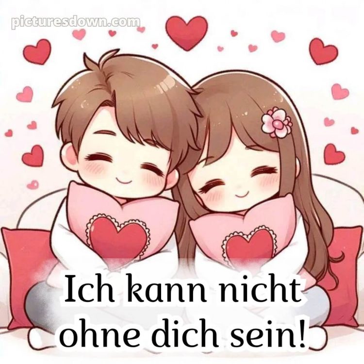Ich liebe dich süße bilder bild Paar kostenlos