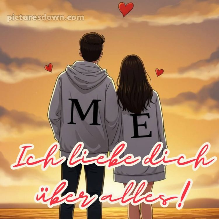 Romantische ich liebe dich bilder bild Liebhaber kostenlos