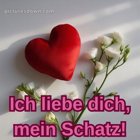 Romantische ich liebe dich bilder bild Blume kostenlos