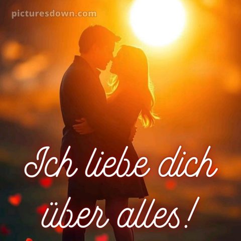 Romantische ich liebe dich bilder bild Junge und Mädchen kostenlos