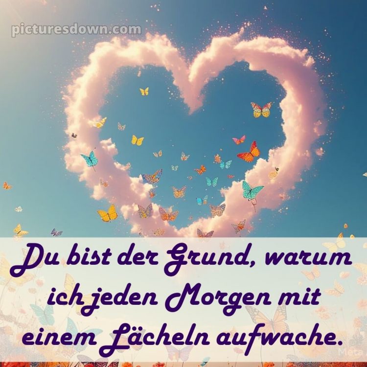 Romantische ich liebe dich bilder bild Himmel kostenlos