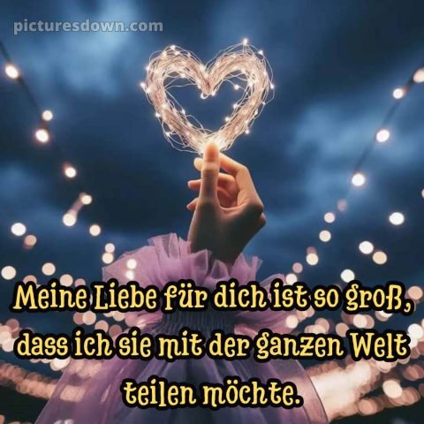 Romantische ich liebe dich bilder bild Hand kostenlos