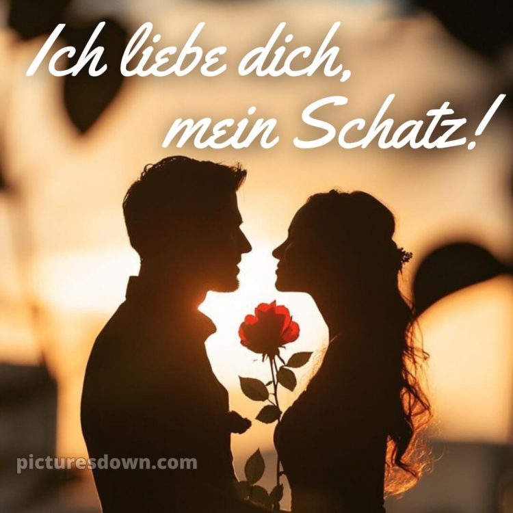 Romantische ich liebe dich bilder bild Paar kostenlos