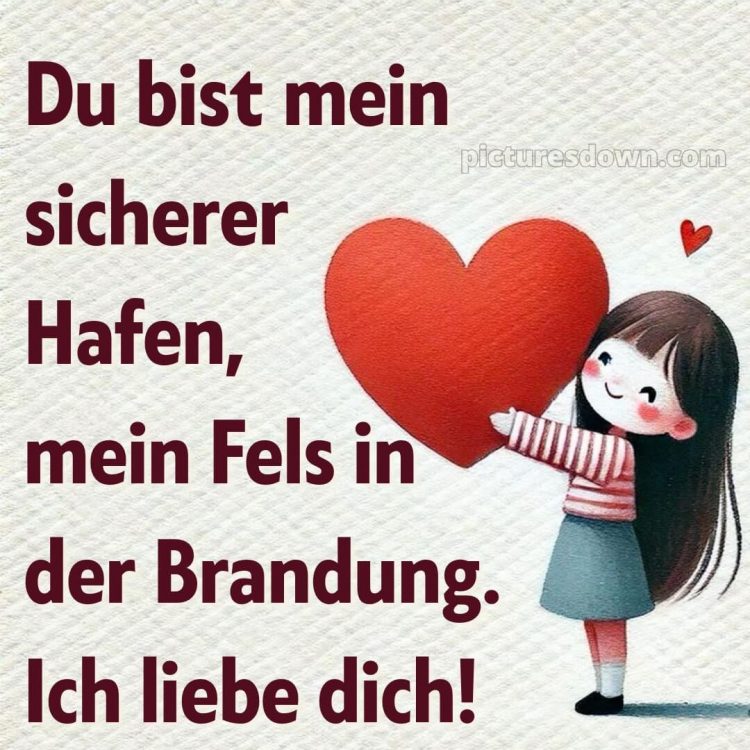 Romantische ich liebe dich bilder kostenlos bild Karte kostenlos