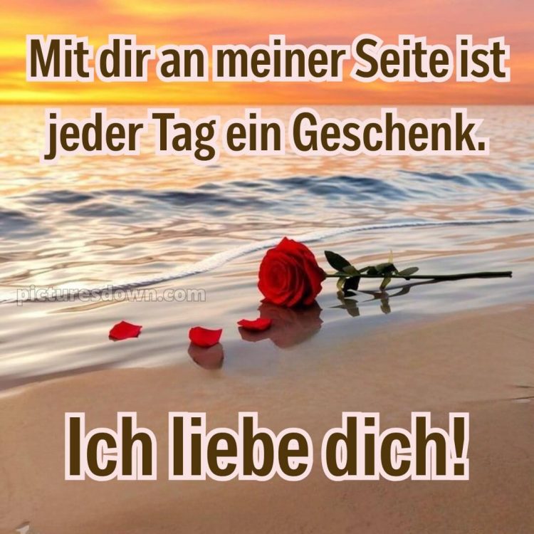 Romantische ich liebe dich bilder kostenlos bild Meer kostenlos
