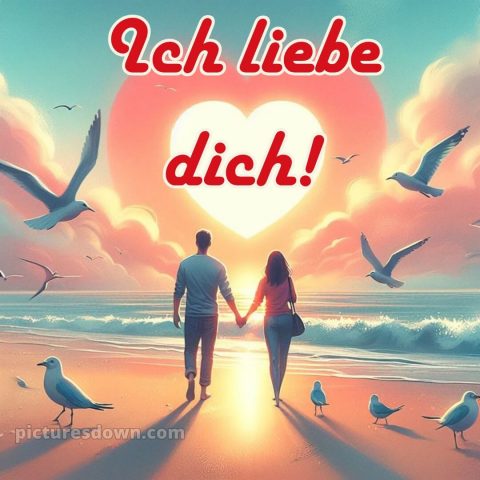 Romantische ich liebe dich bilder kostenlos bild Möwen kostenlos