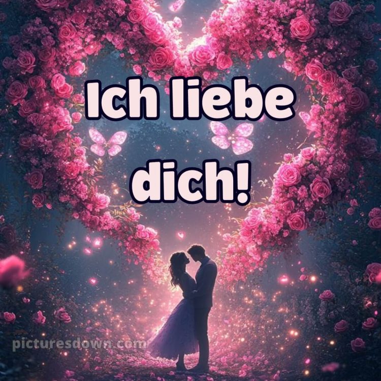 Romantische ich liebe dich bilder kostenlos bild Schmetterling kostenlos