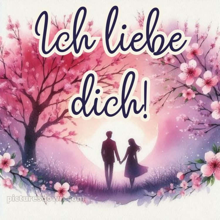 Romantische ich liebe dich bilder kostenlos bild Bäume kostenlos