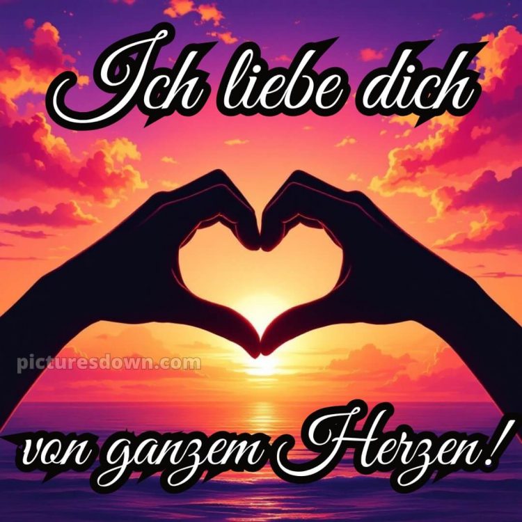 Romantische liebeserklärung ich liebe dich bilder bild Hände kostenlos