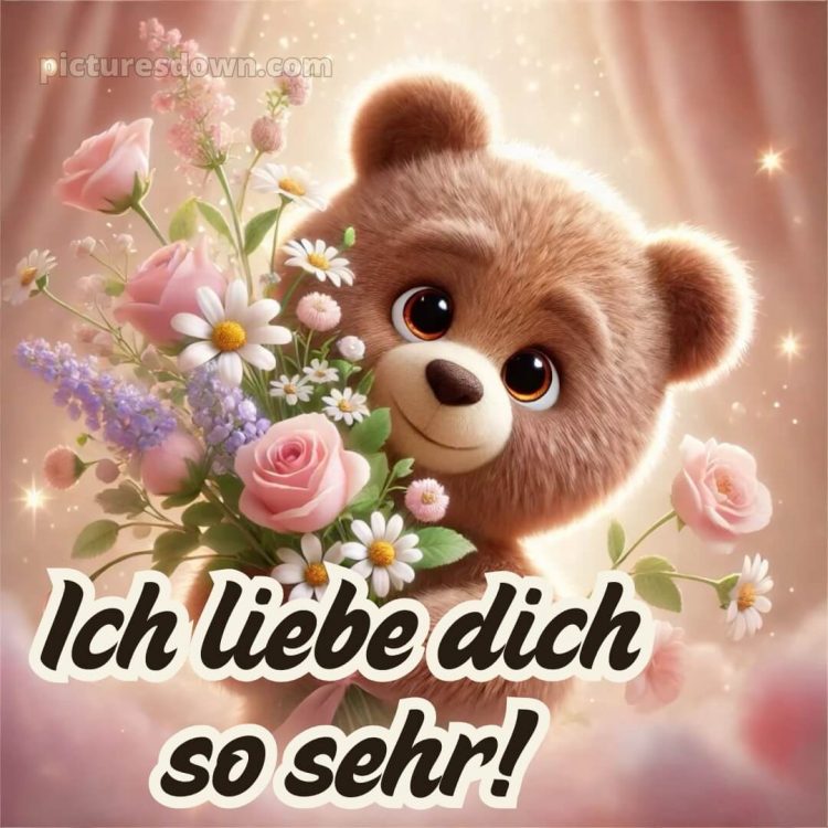 Whatsapp ich liebe dich bilder kostenlos bild Strauß kostenlos