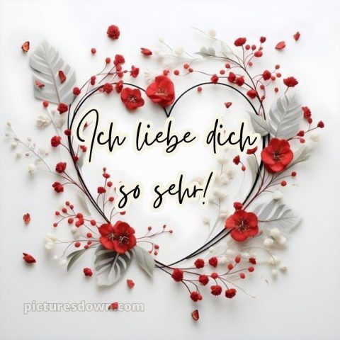 Ich liebe dich so sehr bilder bild 7 kostenlos