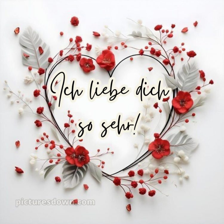 Ich liebe dich so sehr bilder bild 7 kostenlos