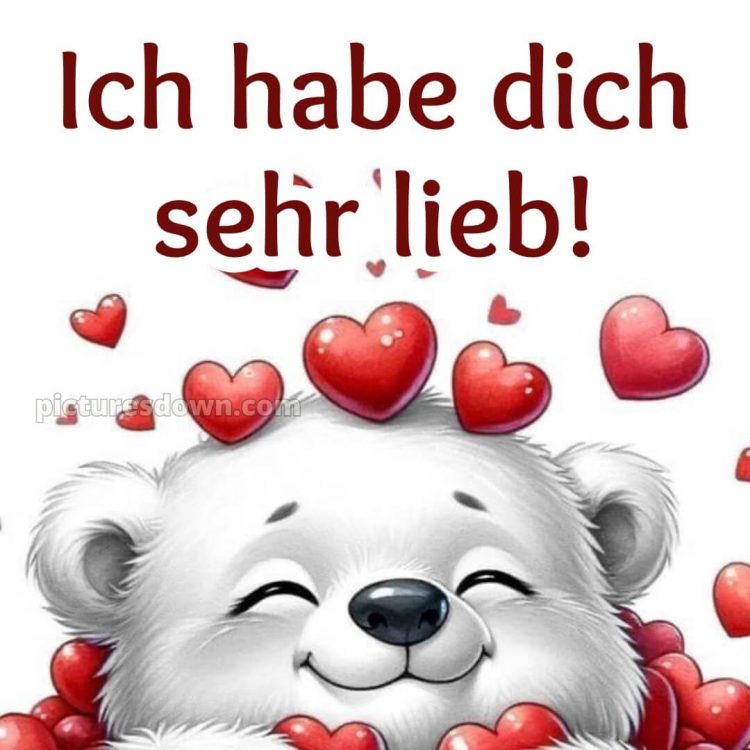 Ich liebe dich so sehr bilder bild 8 kostenlos