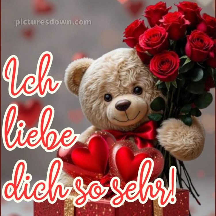 Ich liebe dich so sehr bilder bild 9 kostenlos