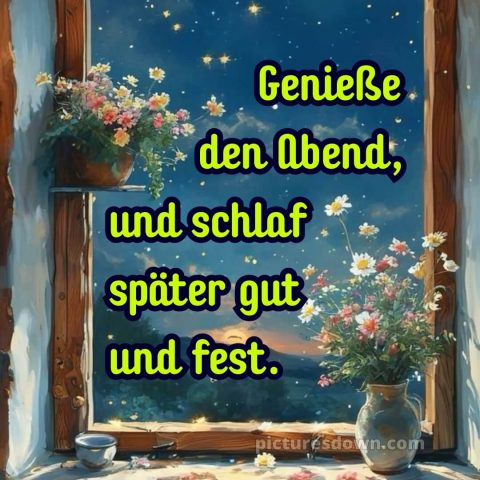 Schönen dienstag abend und später eine gute nacht bild 3 kostenlos