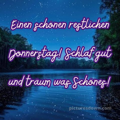 Gute nacht donnerstag bild 4 kostenlos