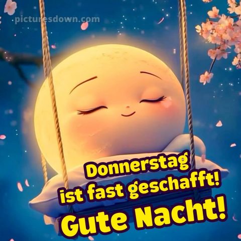 Gute nacht donnerstag lustig bild 3 kostenlos