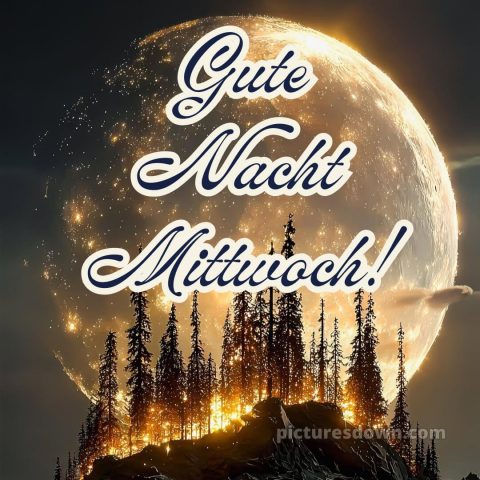 Gute nacht mittwoch bild 1 kostenlos