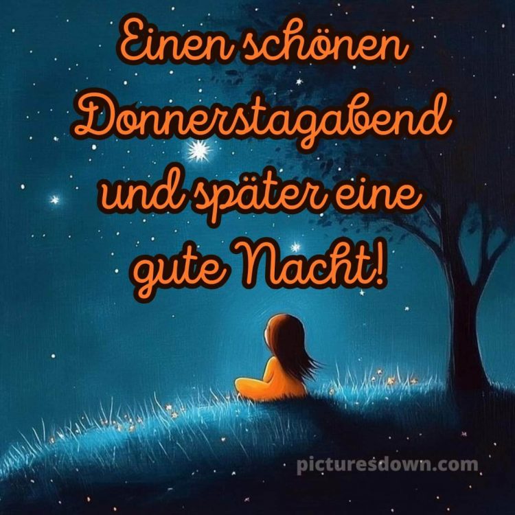 Schönen donnerstag abend und später eine gute nacht bild 10 kostenlos