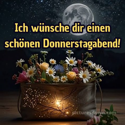 Schönen donnerstag abend und später eine gute nacht bild 15 kostenlos