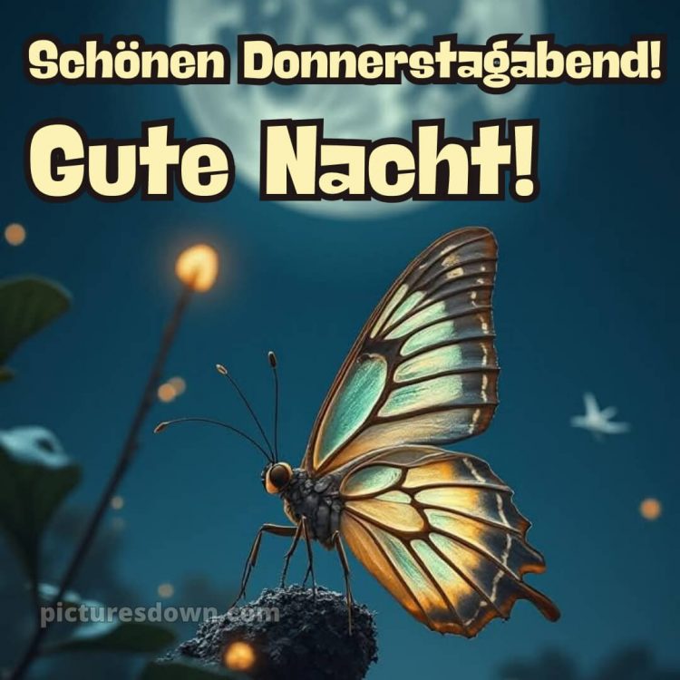 Schönen donnerstag abend und später eine gute nacht bild 5 kostenlos