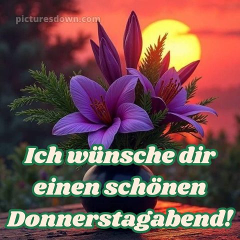 Schönen donnerstag abend und später eine gute nacht bild 6 kostenlos