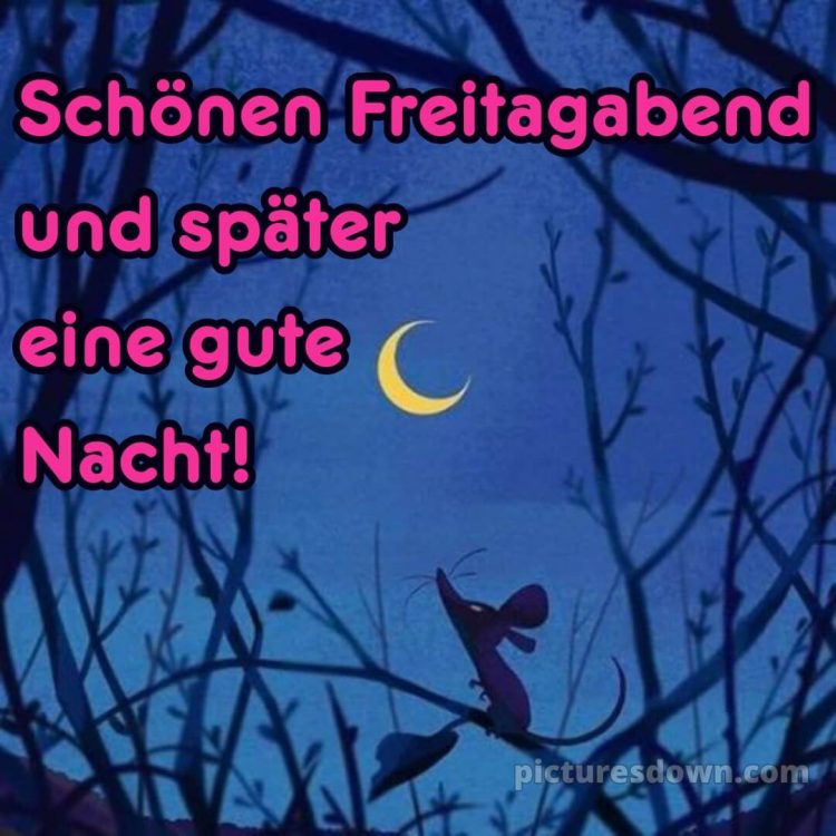 Schönen freitag abend und später eine gute nacht bilder bild 1 kostenlos