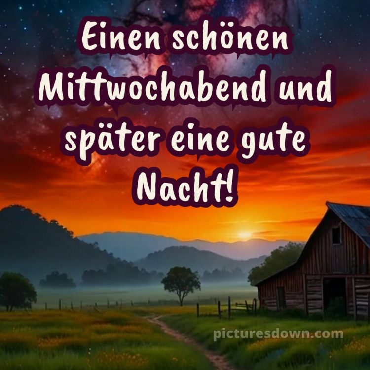 Schönen mittwoch abend und später gute nacht bild 13 kostenlos