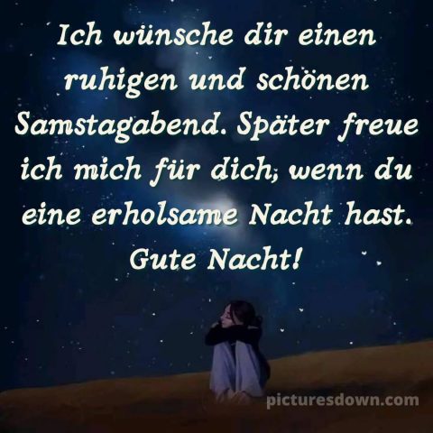 Schönen samstag abend und später eine gute nacht bild 7 kostenlos