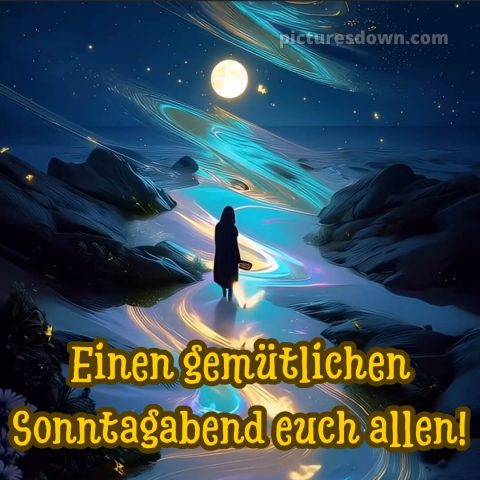 Schönen sonntag abend und später eine gute nacht bild 7 kostenlos