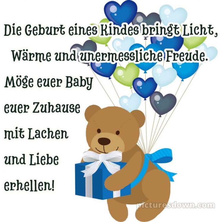 Glückwunsch zur geburt bild 10 kostenlos