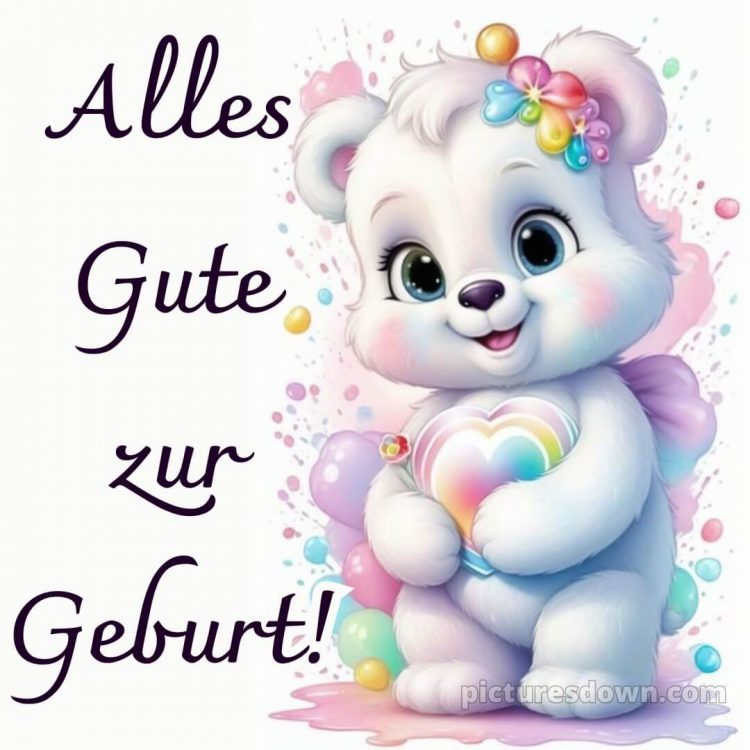 Glückwunsch zur geburt bild 13 kostenlos