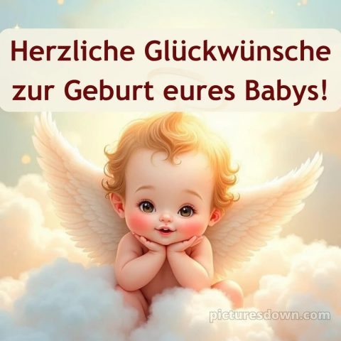 Glückwunsch zur geburt bild 2 kostenlos