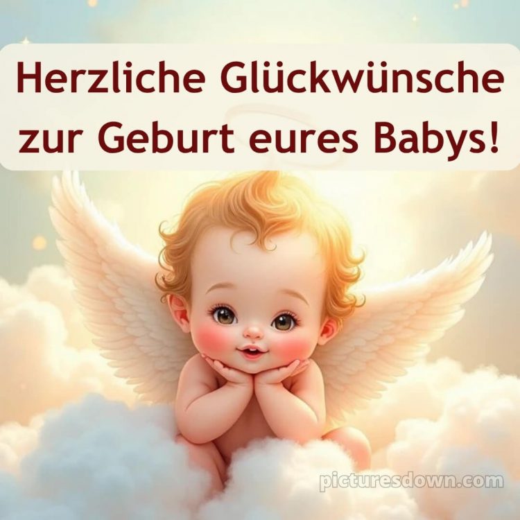 Glückwunsch zur geburt bild 2 kostenlos