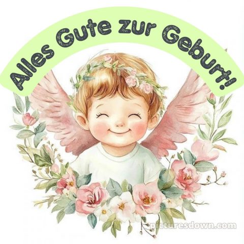 Glückwunsch zur geburt bild 3 kostenlos