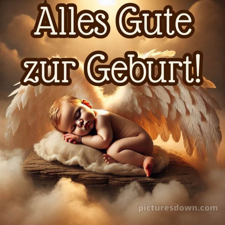 Glückwunsch zur geburt bild 8 kostenlos