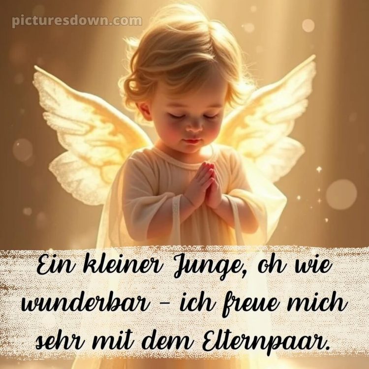 Glückwunsch zur geburt junge bild 1 kostenlos