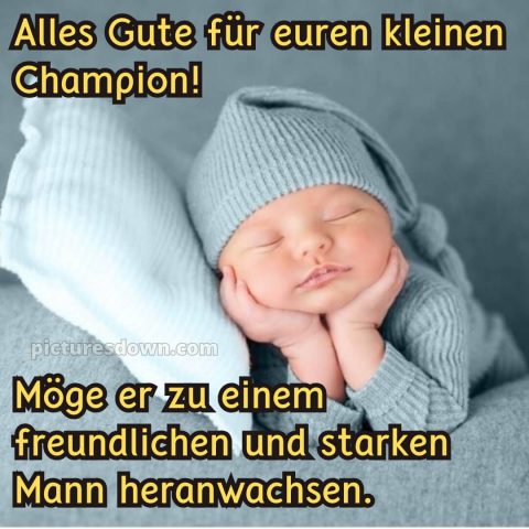 Glückwunsch zur geburt junge bild 12 kostenlos