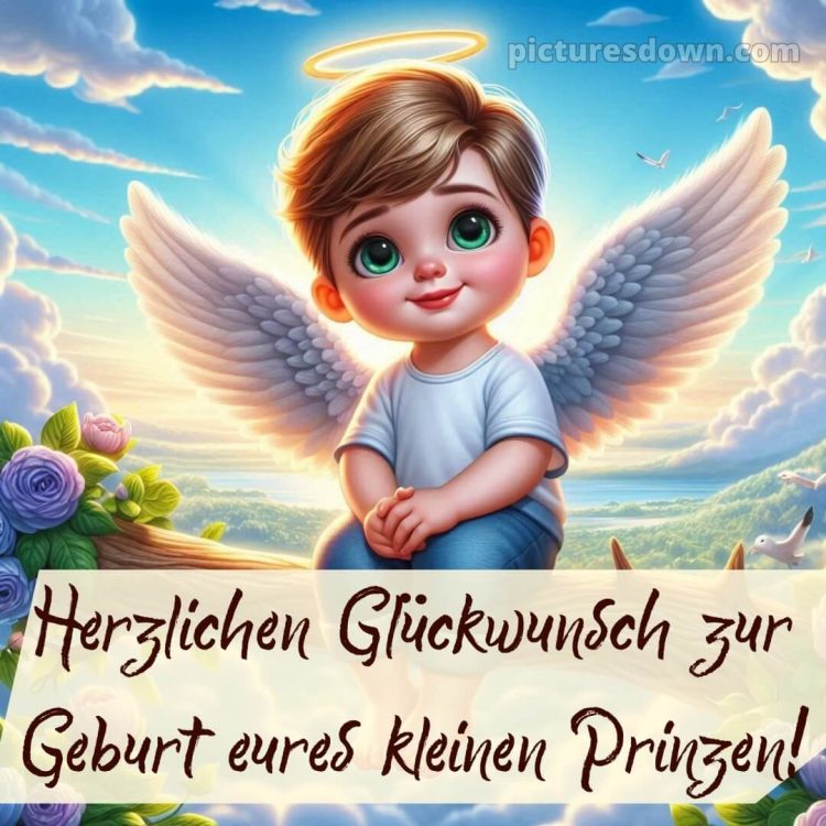Glückwunsch zur geburt junge bild 5 kostenlos