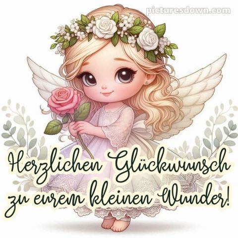 Glückwunsch zur geburt mädchen bild 3 kostenlos