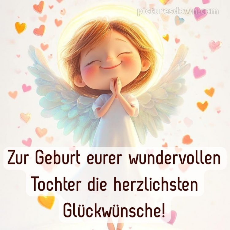 Glückwunsch zur geburt mädchen bild 4 kostenlos