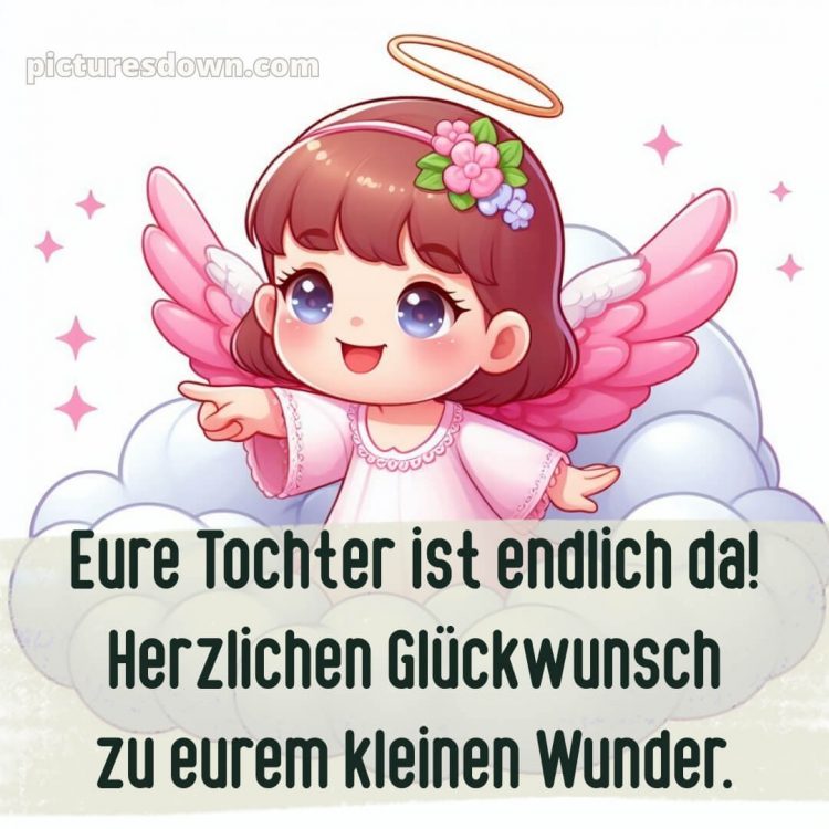 Glückwunsch zur geburt mädchen bild 8 kostenlos