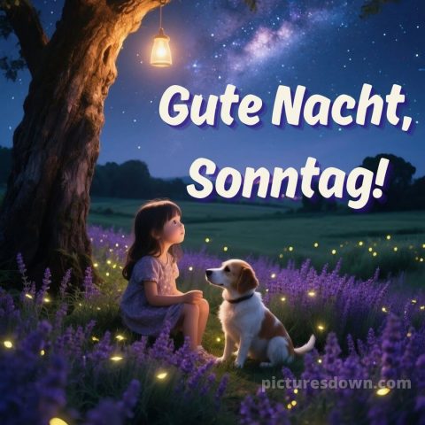 Gute nacht sonntag bild 1 kostenlos