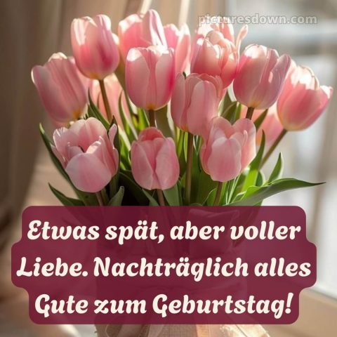 Herzlichen glückwunsch nachträglich zum geburtstag bild 6 kostenlos