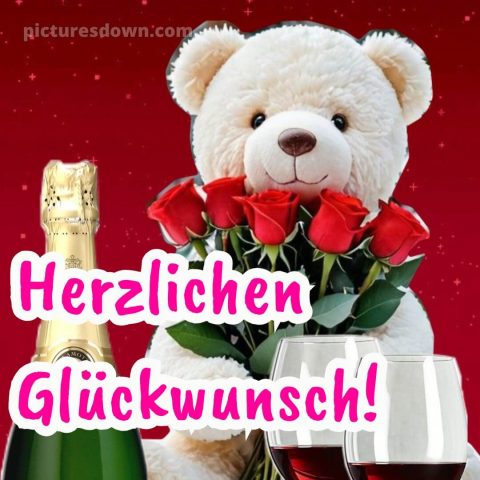 Herzlichen glückwunsch zum geburtstag frau bild 1 kostenlos