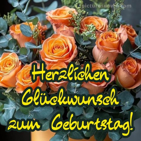 Herzlichen glückwunsch zum geburtstag frau bild 2 kostenlos