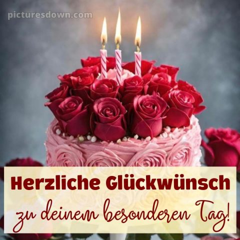 Herzlichen glückwunsch zum geburtstag frau bild 3 kostenlos