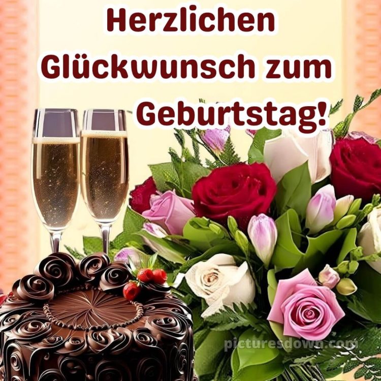 Herzlichen glückwunsch zum geburtstag frau bild 5 kostenlos